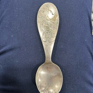 Mickey Mouse vintage spoon by Winthrop silver plated